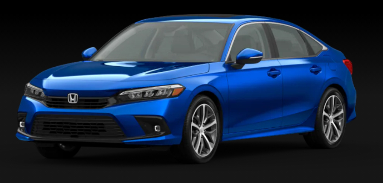 2022 Honda Civic Sedan Aegean Blue Metallic