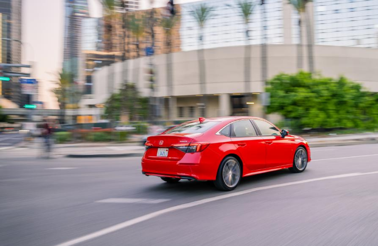 2022 Honda Civic Sedan Touring on a street