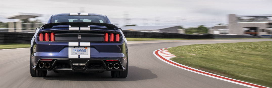 2019 Ford Mustang Shelby GT350 Exterior Rear Fascia in Motion