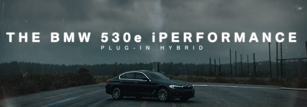 The BMW 530e iPerformance Title and Black BMW 530e iPerformance