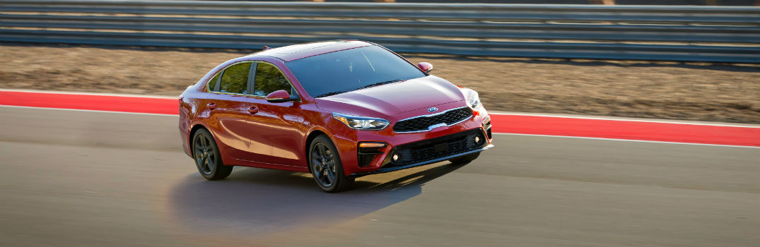 2019 Kia Forte Exterior Passenger Side Front in Motion