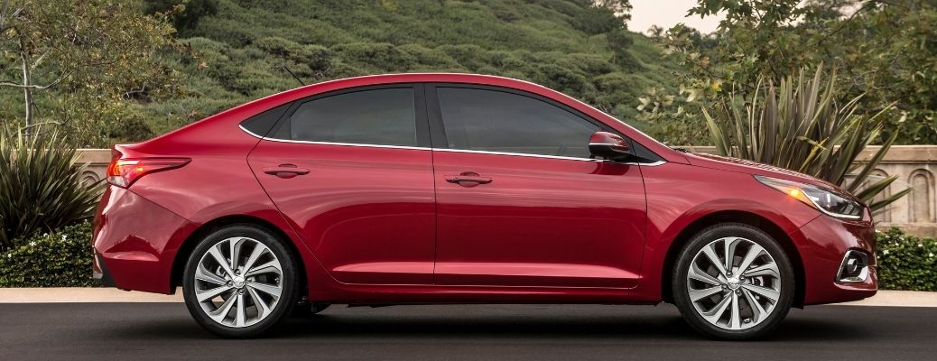 2021 Hyundai Accent side view