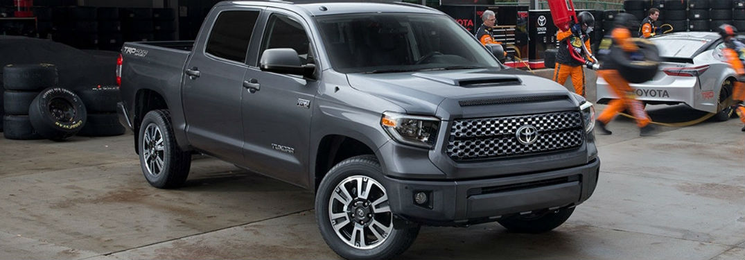 2018 Toyota Tundra in gray
