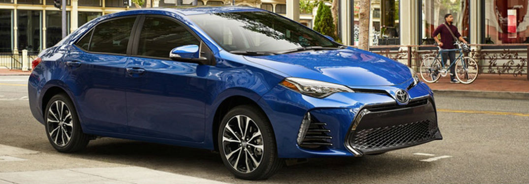 2019 Toyota Corolla in blue