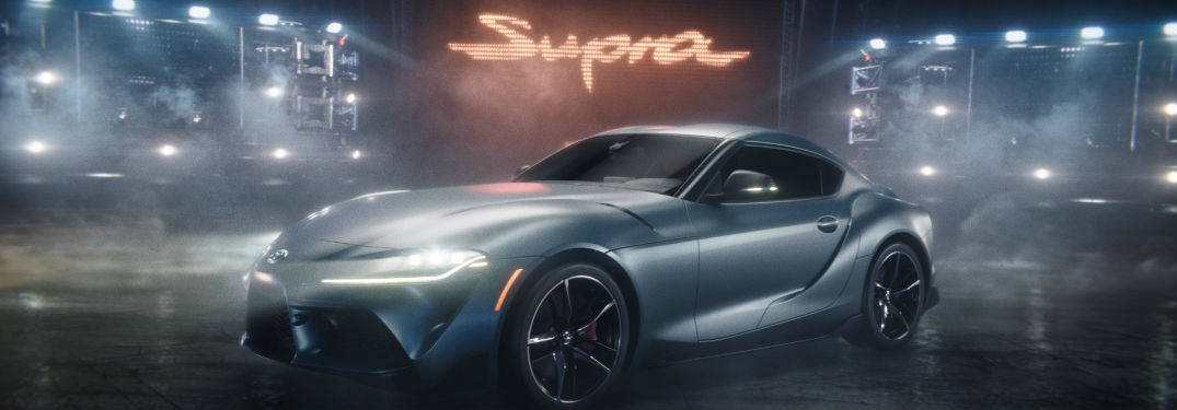 2020 Toyota Supra in gray