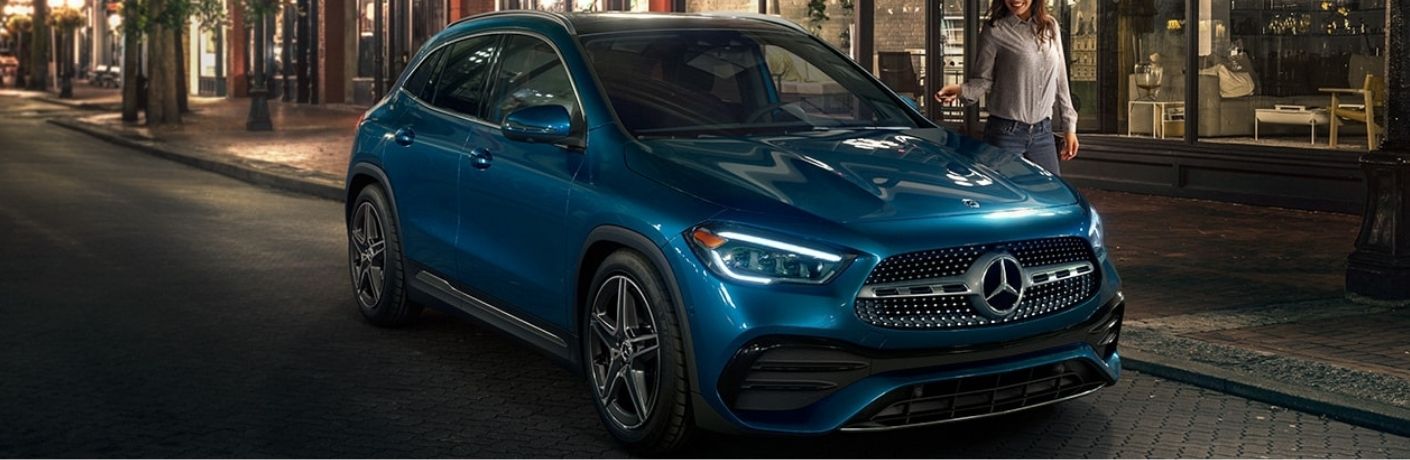2022 Mercedes-Benz GLA exterior front look