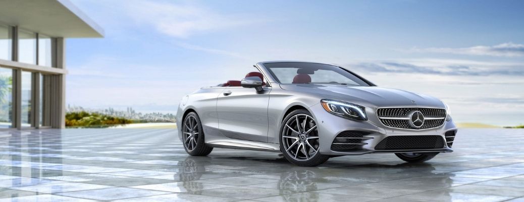 View of the Mercedes-Benz S-Class Cabriolet