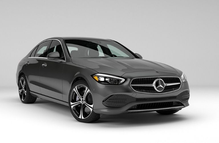 2022 Mercedes-Benz C-Class Gray LED headlight