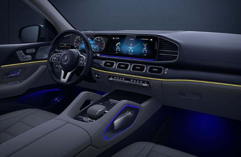 Dashboard view of the 2022 Mercedes-Benz GLS 450