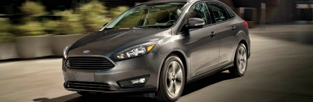 2018 Ford Focus parked outside.