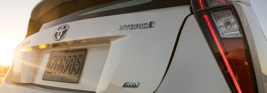 Rear badging on 2018 Toyota Prius Two Eco