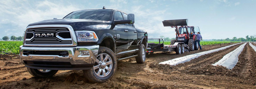 2018 Ram 2500 working on a farm