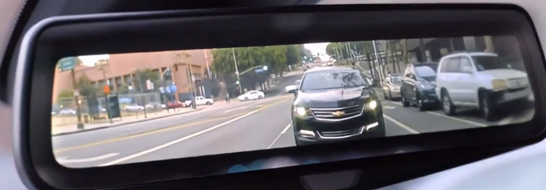 Chevrolet Rear Camera Mirror in action