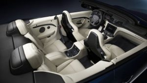 interior of the 2019 Maserati GT Convertible