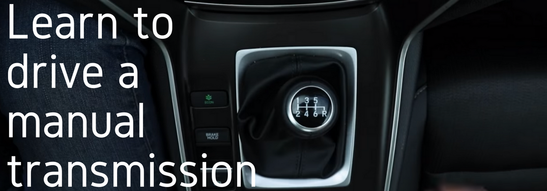 Learn how to drive a manual transmission over a Honda gear shift