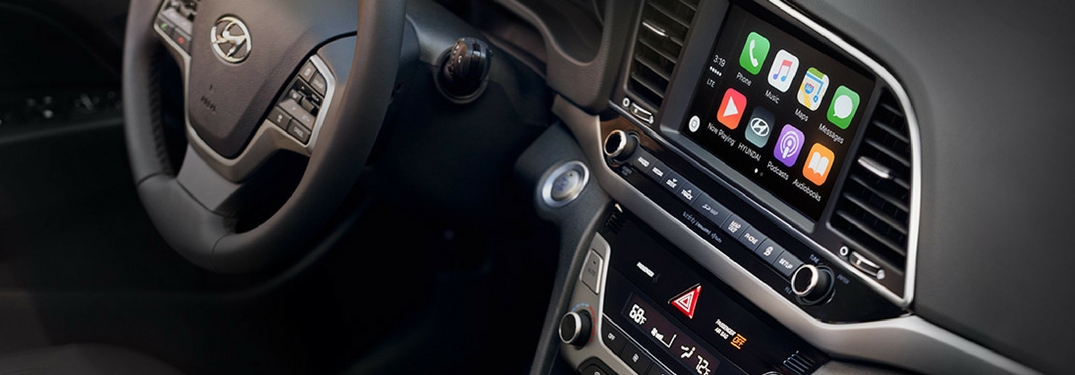 apple carplay in a hyundai model