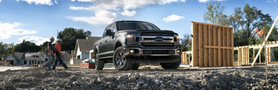 2018 Ford F-150 on the job site