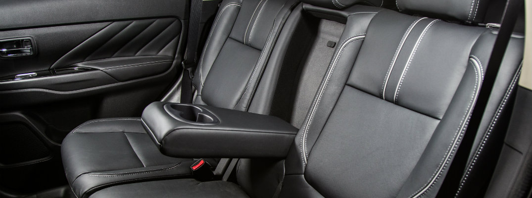 Los asientos del Mitsubishi Outlander PHEV 2018