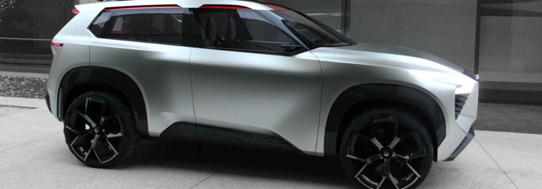 silver nissan xmotion concept