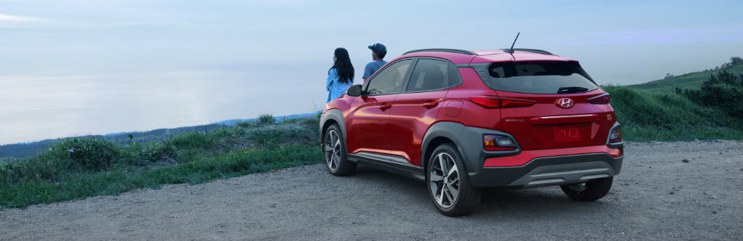 2018 Hyundai Kona Exterior Driver Side Rear from the Kona Way