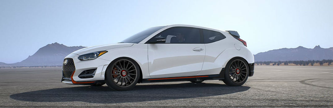 2020 Hyundai Bisimoto Engineering VelosterRaptor N Concept Exterior Driver Side Front Profile