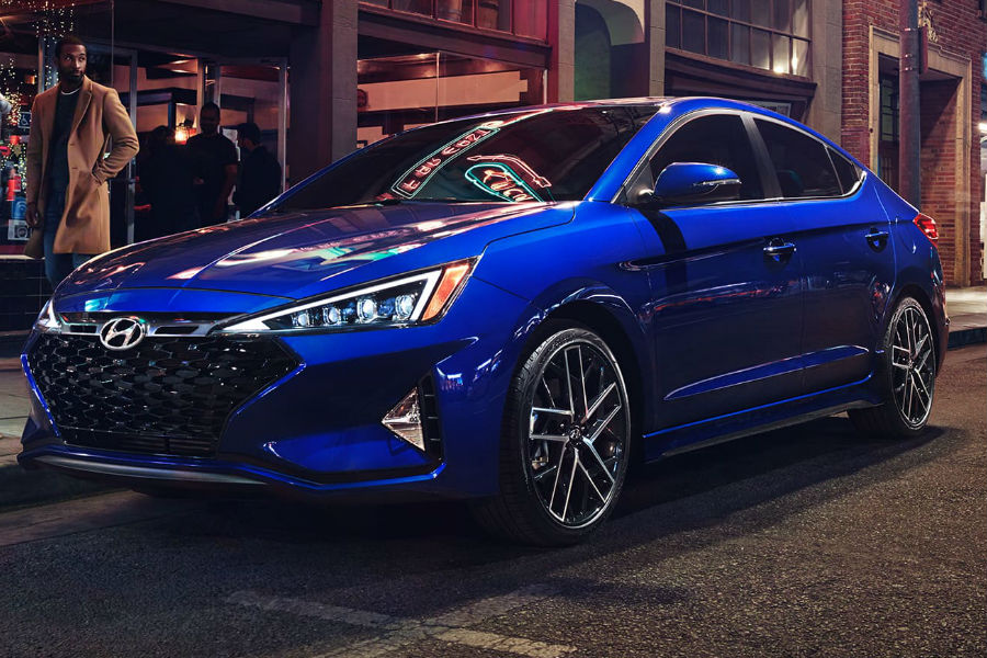 2020 Hyundai Elantra Exterior Driver Side Front Profile