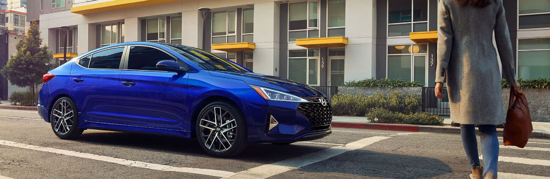 2020 Hyundai Elantra Exterior Passenger Side Front Profile