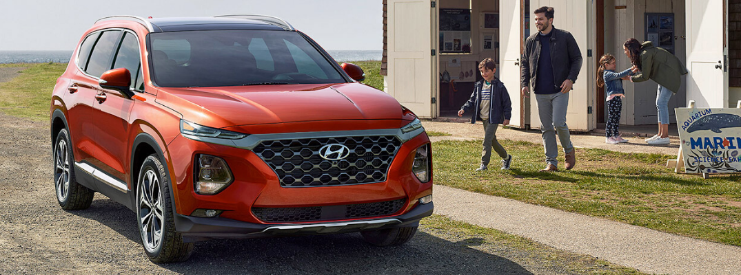 2020 Hyundai Santa Fe exterior front view