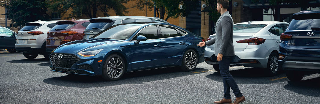 2020 Hyundai Vehicles Parked Side By Side
