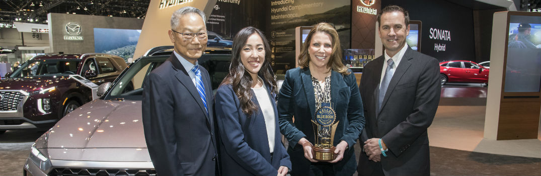2020 Hyundai Elantra Santa Fe Venue Receive Kelley Blue Book 5-Year Cost to Own Awards