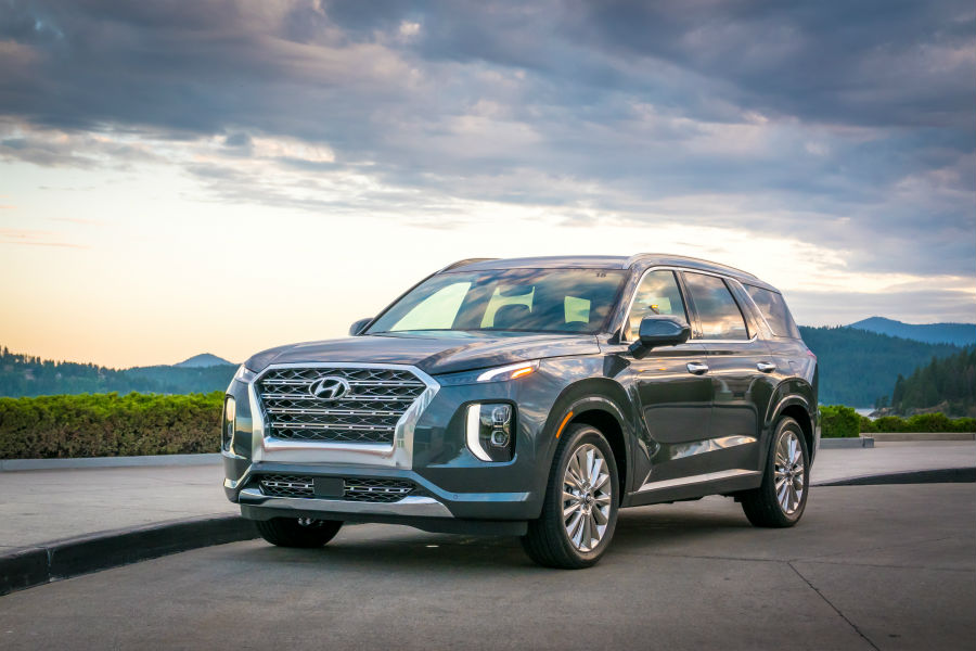 2020 Hyundai Palisade Exterior Driver Side Front Profile