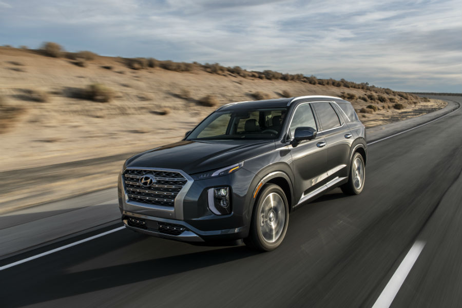 2020 Hyundai Palisade Exterior Driver Side Front Profile