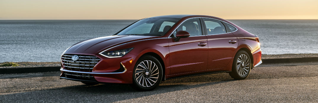 2020 Hyundai Sonata Hybrid Exterior Driver Side Front Profile