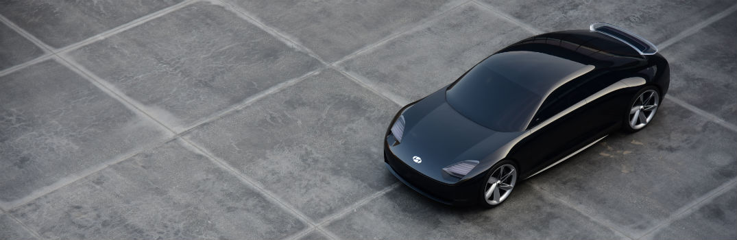 Hyundai Prophecy Concept EV Exterior Driver Side Front Aerial