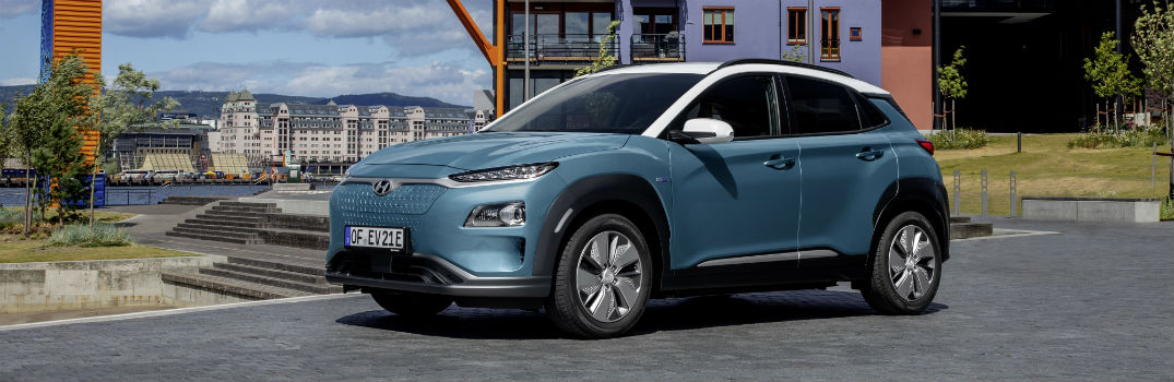 2020 Hyundai Kona Electric Exterior Driver Side Front Profile