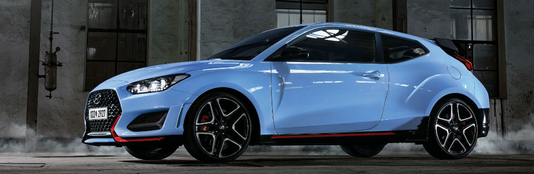 2020 Hyundai Veloster N Exterior Driver Side Front Profile