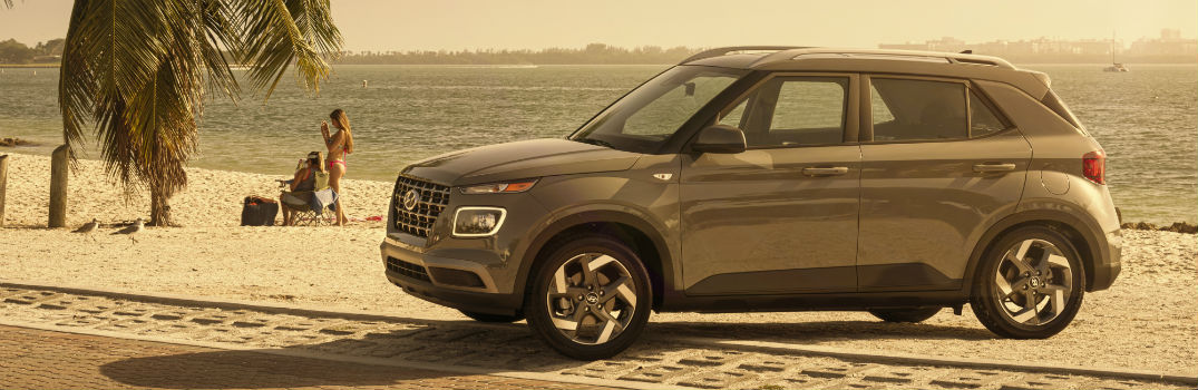 2020 Hyundai Venue on Miami Beach Sands