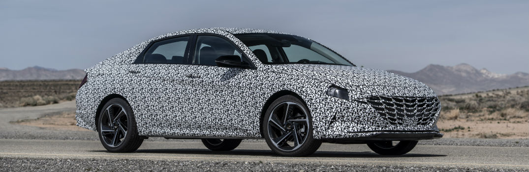 2021 Hyundai Elantra N Line Exterior Passenger Side Front Profile