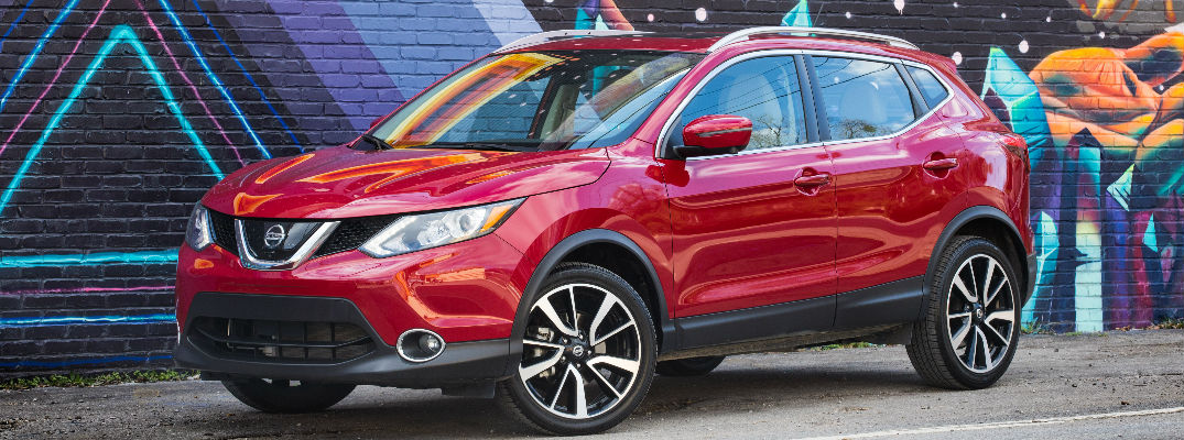 2018 Nissan Rogue Sport Front View of Red Exterior