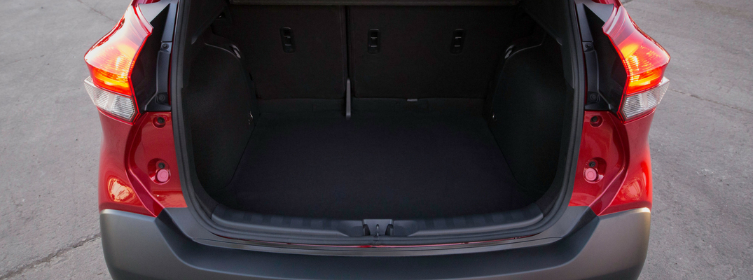 2018 Nissan Kicks Rear View of Lifgate Open