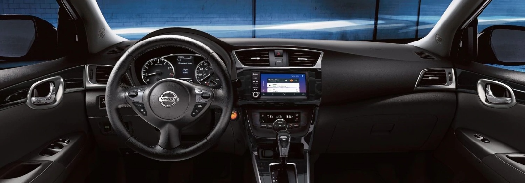 nissan sentra steering wheel and dashboard