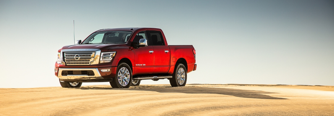 2020 Nissan TITAN SL on sand