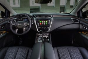 2020 Nissan Murano interior front seats and dash