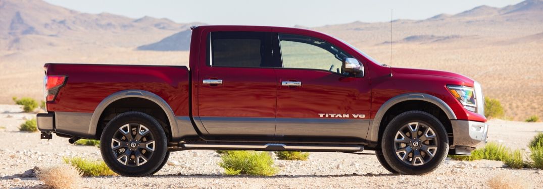 2020 Nissan TITAN from exterior side