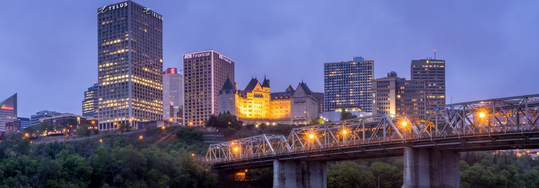 edmonton, ab downtown skyline