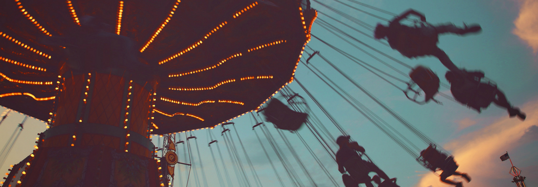 ride at the fair amusement park