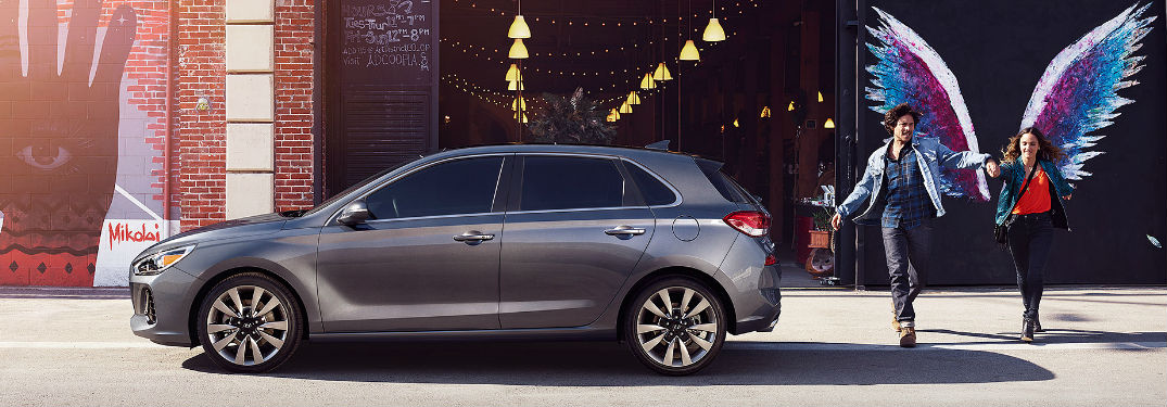 2018 Hyundai Elantra GT Comfort parked on road