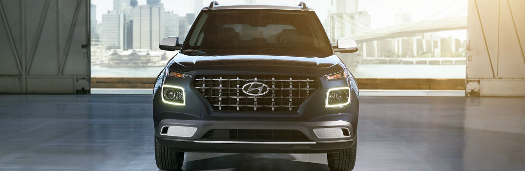 2020 Hyundai Venue Denim Exterior Front Fascia