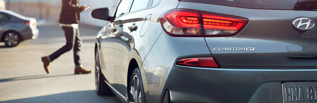 2020 Hyundai Elantra GT Exterior Driver Side Rear Angle Close Up