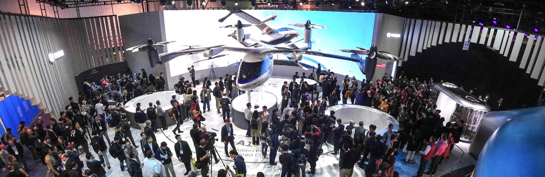 Hyundai Motors Display at 2020 CES Including Personal Air Vehicle